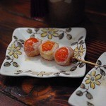 地鶏炭火串焼 チンタラ - トマト