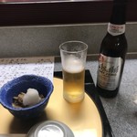 呉竹鮨 - ノンアルコールビール＆お通し