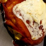 お好み焼き二狼 - 分厚い