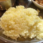 カレーの店 ガン爺 - ターメリックライスはサフラン色
