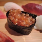 喜代寿司 - イクラは出汁醤油漬け