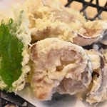 Kongou An - 新潟県産
      生キクラゲの天ぷら