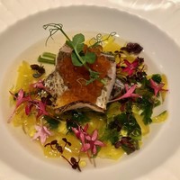 オステリア・オリエーラ - 富津のかますとお野菜の冷製スープ