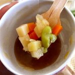 Boulangerie La Cachette - 野菜スープ！(2011,09/17)