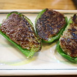 世渡 - ピーマン焼きです☆　2018-1021訪問