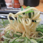 麪家ひばり - あごだし　葱まみれ