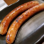 もつ焼 あぶさん - ナゴさくら豚のソーセージ