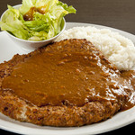 ハンバーグ家 - カレーハンバーグプレート