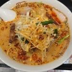 喜多方ラーメン 坂内 - 焦がしごまみそラーメン￥840-