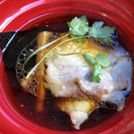 飯田商店 - コクのある醤油のつけ汁（大つけ麺博2018第四陣）