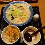 味の民芸 - 360長崎ちゃんぽんうどんとミニ天丼