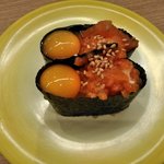 すし江戸 - サーモンユッケ