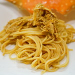 鮨松榮 - 渡蟹のトマトソースパスタ