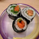 すし江戸 - サーモン巻