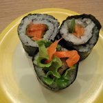 すし江戸 - サーモン巻