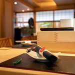 天麩羅とお蕎麦　三輪 - さあ始まります。