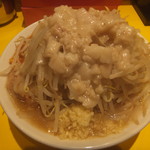 Ramempanchi - ラーメン並730円(全部ダブル)(2018.9.9)