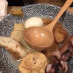 Hakata Paitan Oden Yuroya - おでん盛り合わせ