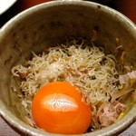 木山 - じゃこの卵ご飯