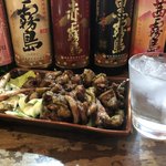 炭味屋 - もも焼き味噌