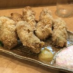 焼酎と手しごと料理の店　まさや - 佐渡産カキフライ