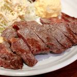 義 - 20181025ステーキ150gランチ・アップ