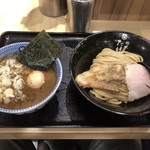 京都 麺屋たけ井 - 味玉つけ麺（小）1010円