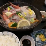 Shita Ni Orei Wo Iwasetai Ran - お造り定食٩(ˊᗜ.ˋ*)/¥1200円♥・。.。*