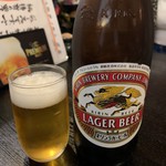 Shita Ni Orei Wo Iwasetai Ran - 瓶ビール(中)〜(*ﾟ.▽ﾟ)ﾉ¥550円