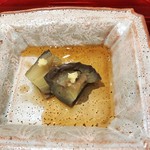 銀座 しのはら - 秋茄子のいりこ炊き