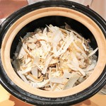銀座 しのはら - 炊き立ての松茸ごはん