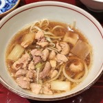 銀座 しのはら - 鴨のお蕎麦