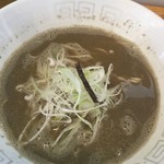 UMAMI SOUP Noodles 虹ソラ - 「ニボぉ煮干そば曇天〜さんま入り〜」2018年10月23日