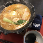 ばんどう太郎 - 白まるごまみそ煮込みうどん