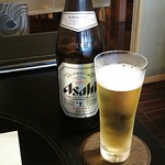 日本料理 大阪 浮橋 - 中瓶ビール 1,100円 2018年10月