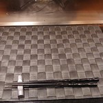 鉄板焼　季流 - ●●ステーキランチ」4,800円 (税サ込)X2人前 (①ご挨拶の一皿、②本日のスープ、③肉：国内産牛ロース 110ｇ＋フィレ 110ｇ、④野菜焼き、⑤御飯⇒ガーリックライス 変更+750円 赤出汁 香物、⑥アイスクリーム＆シャーベット、⑦コーヒー) 2018年10月