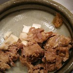 鉄板焼　季流 - ●●ステーキランチ」4,800円 (税サ込)X2人前 (①ご挨拶の一皿、②本日のスープ、③肉：国内産牛ロース 110ｇ＋フィレ 110ｇ、④野菜焼き、⑤御飯⇒ガーリックライス 変更+750円 赤出汁 香物、⑥アイスクリーム＆シャーベット、⑦コーヒー) 2018年10月