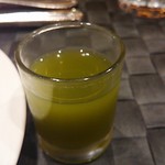 鉄板焼　季流 - ●●ステーキランチ」4,800円 (税サ込)X2人前 (①ご挨拶の一皿、②本日のスープ、③肉：国内産牛ロース 110ｇ＋フィレ 110ｇ、④野菜焼き、⑤御飯⇒ガーリックライス 変更+750円 赤出汁 香物、⑥アイスクリーム＆シャーベット、⑦コーヒー) 2018年10月