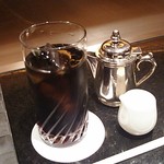 鉄板焼　季流 - ●●ステーキランチ」4,800円 (税サ込)X2人前 (①ご挨拶の一皿、②本日のスープ、③肉：国内産牛ロース 110ｇ＋フィレ 110ｇ、④野菜焼き、⑤御飯⇒ガーリックライス 変更+750円 赤出汁 香物、⑥アイスクリーム＆シャーベット、⑦コーヒー) 2018年10月