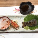 すし処金太郎 - エビ三品