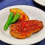 ホテル ナトゥールヴァルト富良野 - 2017/2  富良野和牛のステーキ