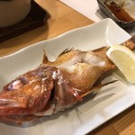 漁火 - キンキ塩焼き