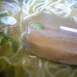 らーめん龍王 - 鯛塩のチャーシュー