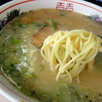 博多長浜ラーメン - 細麺ストレート