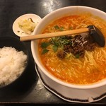 Shisem minami - 坦々麺＋ライス