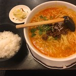 shisemminami - 坦々麺＋ライス