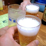 Tsurukame Shokudou - ビール（大瓶）