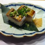 たき下 - 秋刀魚の押し寿司