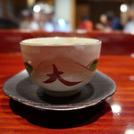 草喰 なかひがし - 東山の送り火が描かれてます♪