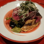 草喰 なかひがし - ディナーのお肉は牛！